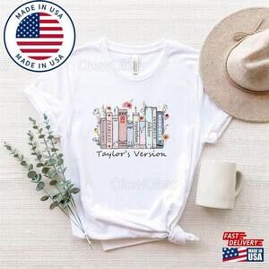 T4ylors Version Music Albums As Books Shirt Gift For  Swiftie Concert T-Shirt